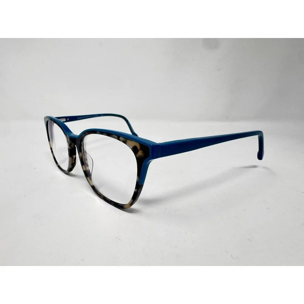 Scott Harris SH-736 Eyeglass Frames Only 50-17-138 Teal C3 Authentic